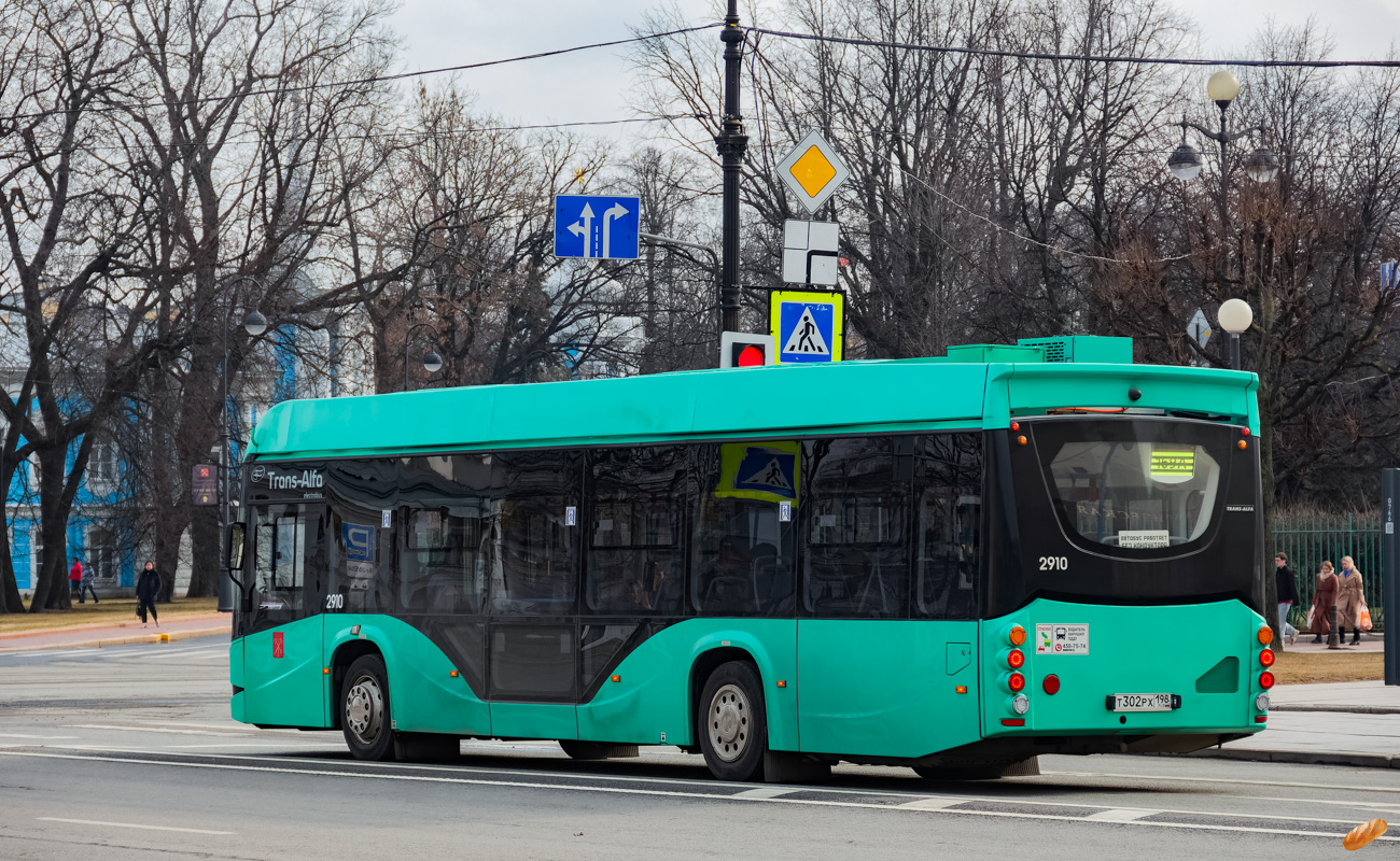 Санкт-Петербург, ВМЗ-5298.02 «Сириус» № 2910