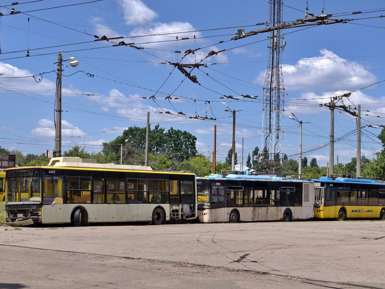 Киев, Богдан Т70110 № 3357; Киев — Троллейбусные депо: 3