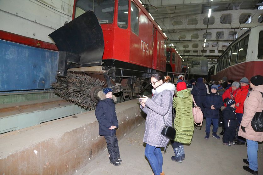 Старый Оскол, ГС-4 (КРТТЗ) № ГС-2; Старый Оскол — Трамвайное депо