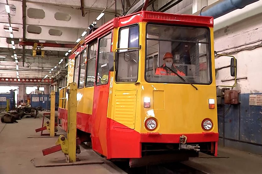 Старый Оскол, 71-605 (КТМ-5М3) № СВ-2; Старый Оскол — Трамвайное депо
