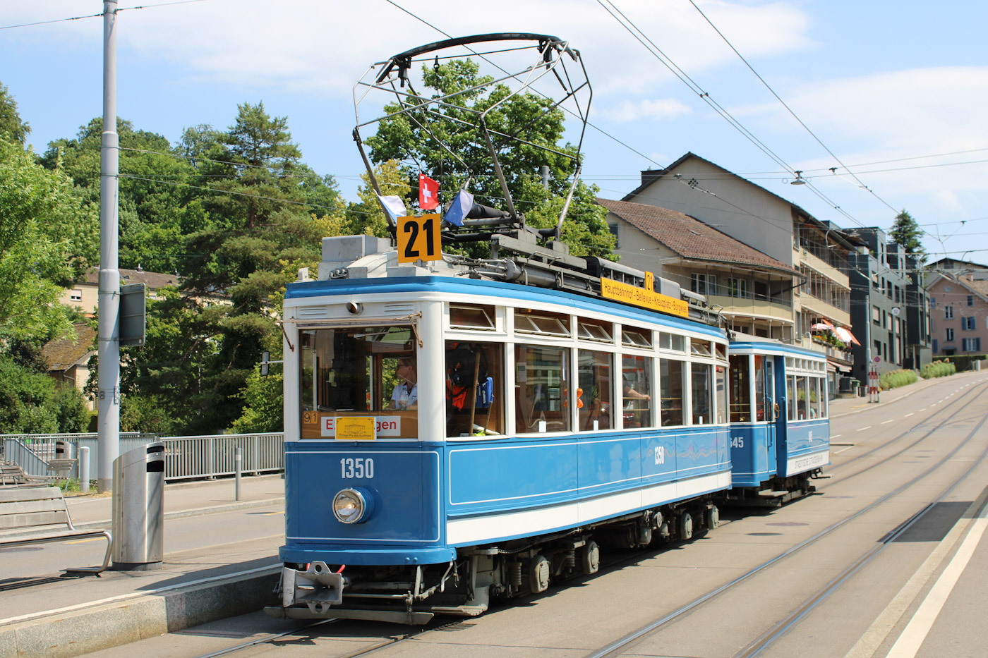 Цюрих, SWS/MFO Ce 4/4 "Elefant" № 1350