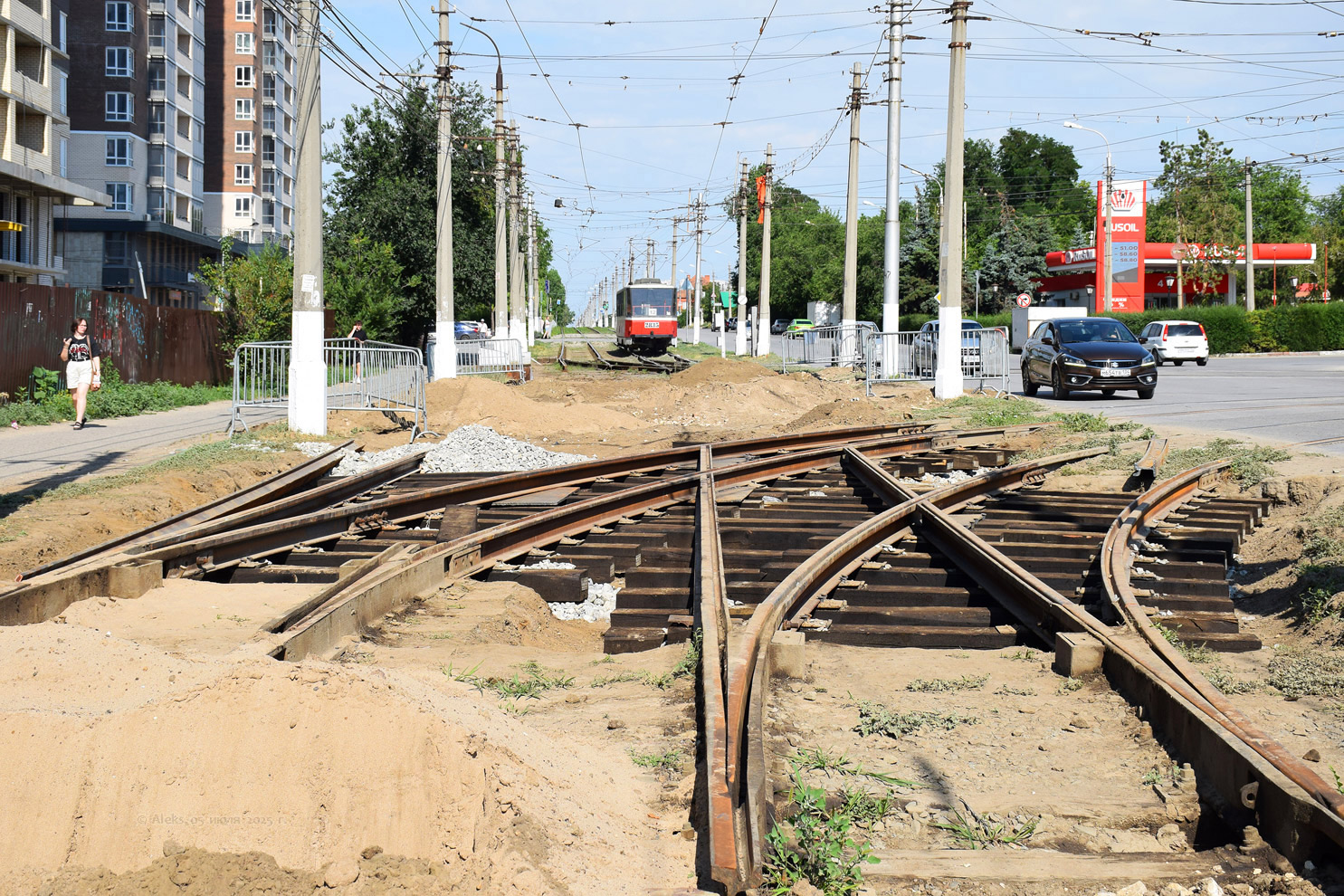 Волгоград — Ремонты и реконструкции; Волгоград — Трамвайные линии: [2] Второе депо — Дзержинский район