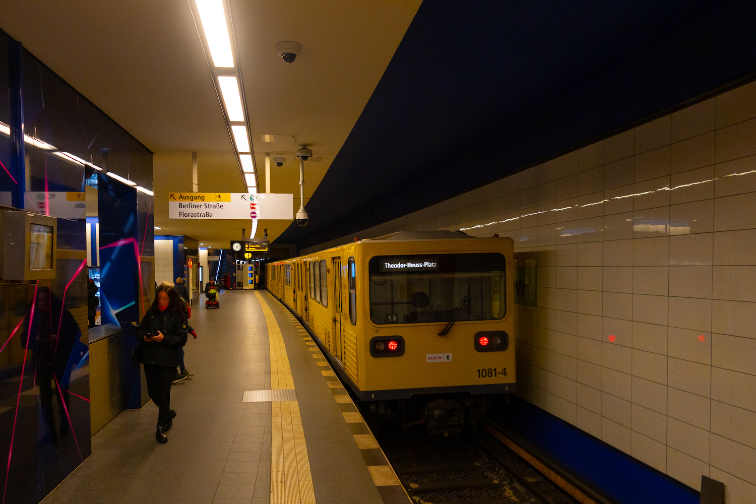 Берлин, BVG GI/1E № 1081-4