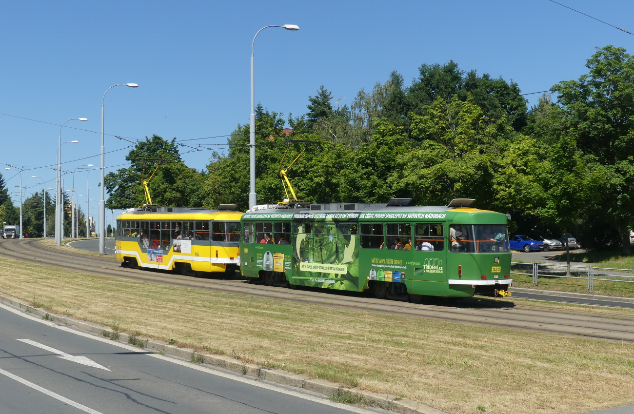 Пльзень, Tatra T3R.PLF № 332
