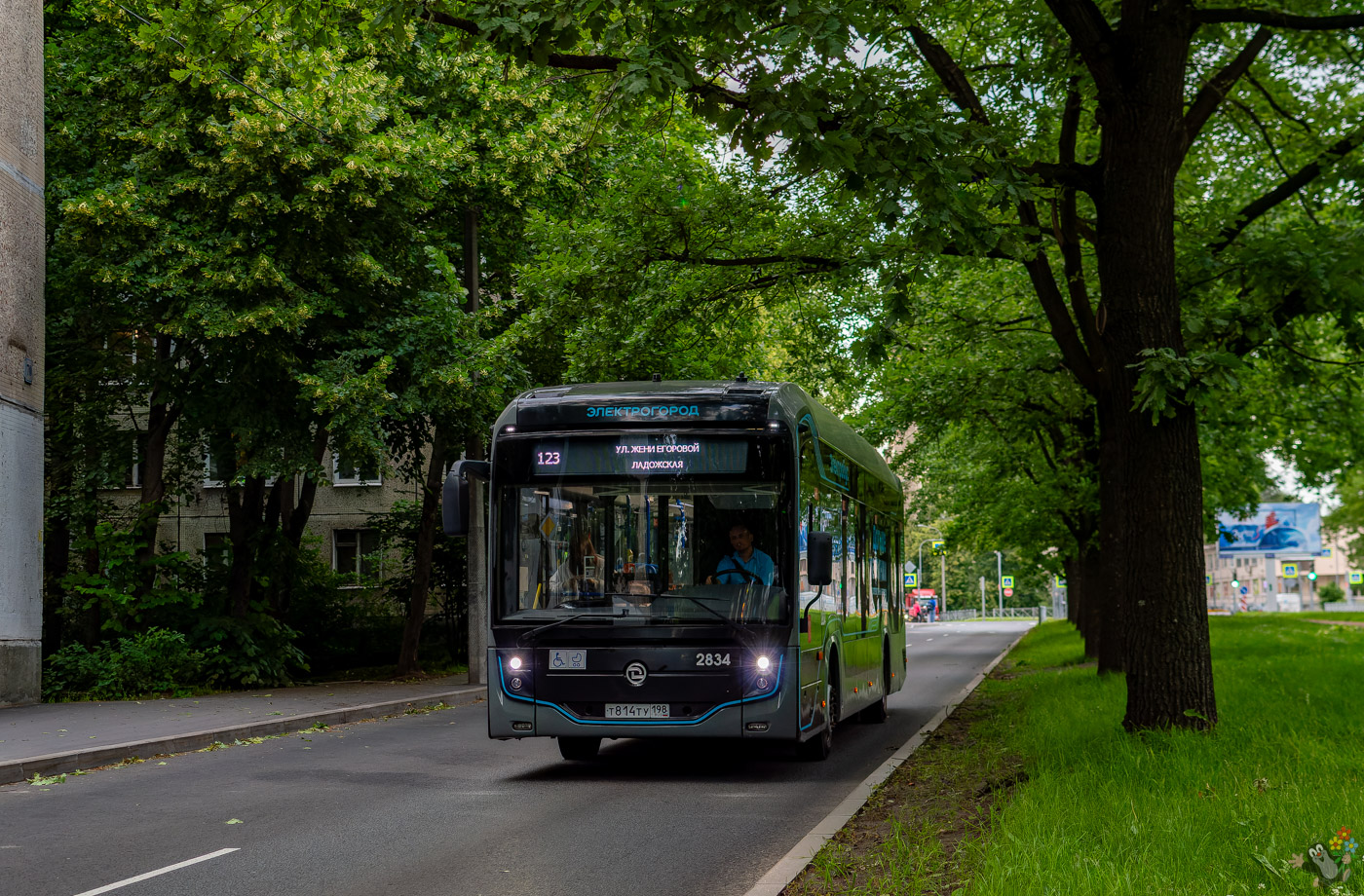 Санкт-Петербург, УТТЗ-6242.01 "Электрогород" № 2834