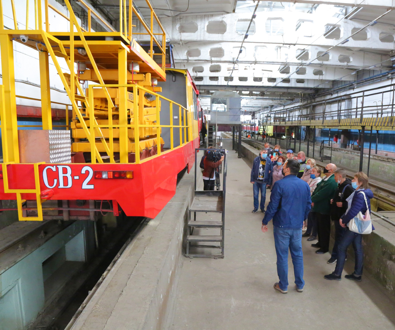 Старый Оскол, 71-605 (КТМ-5М3) № СВ-2; Старый Оскол — Трамвайное депо