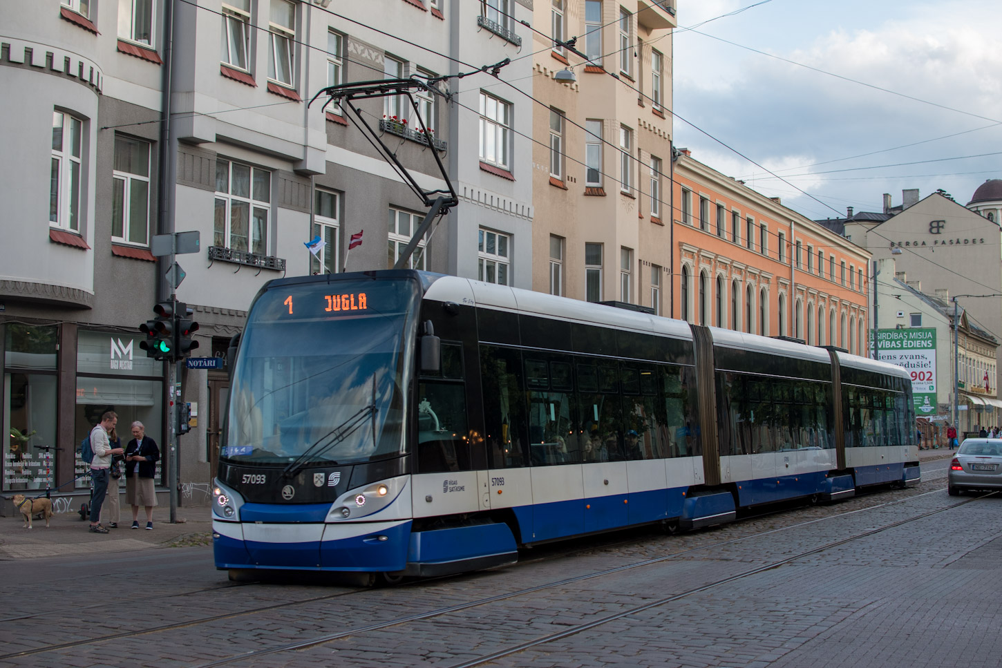 Рига, Škoda 15T ForCity Alfa Riga № 57093