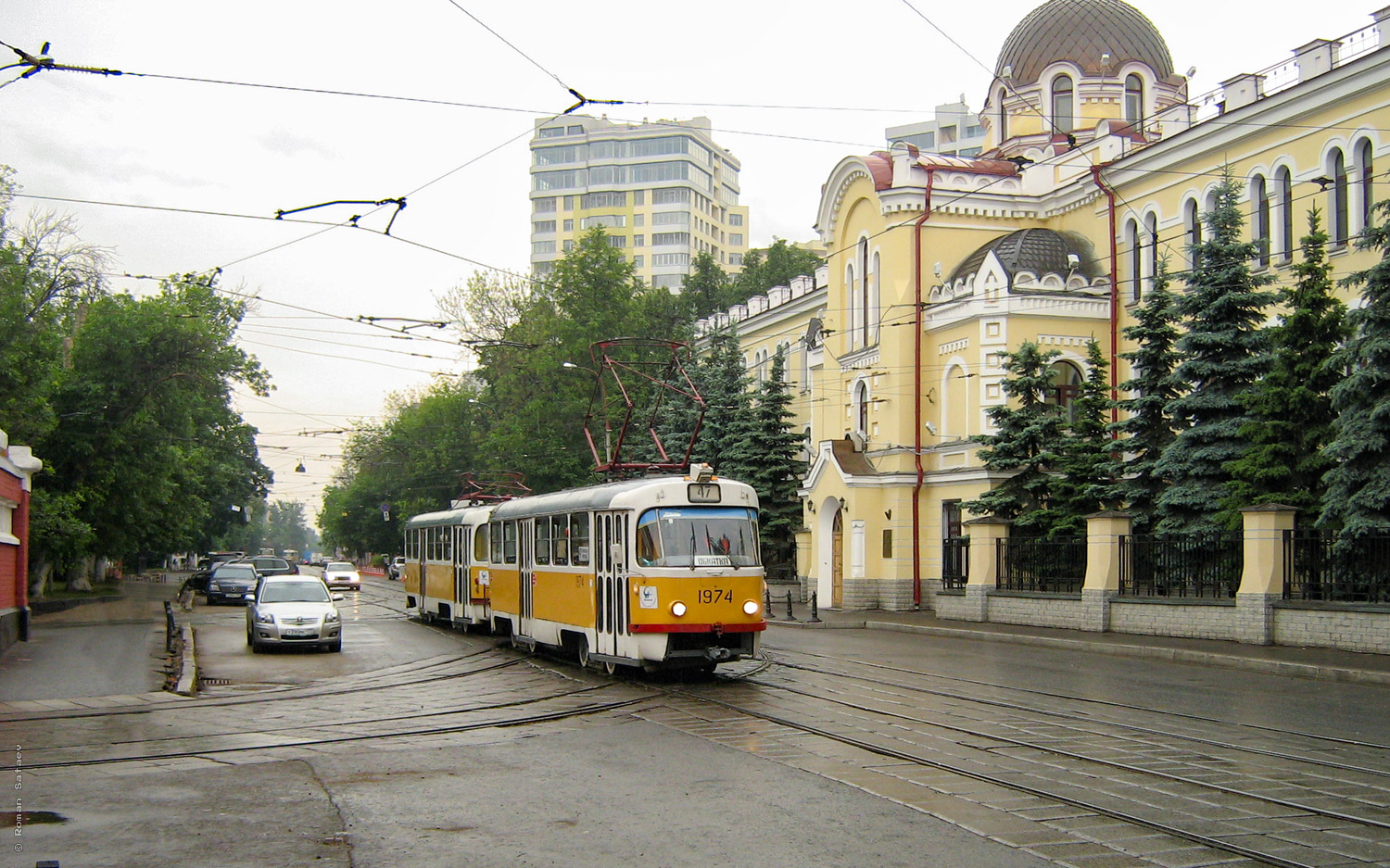 Москва, Tatra T3SU № 1974