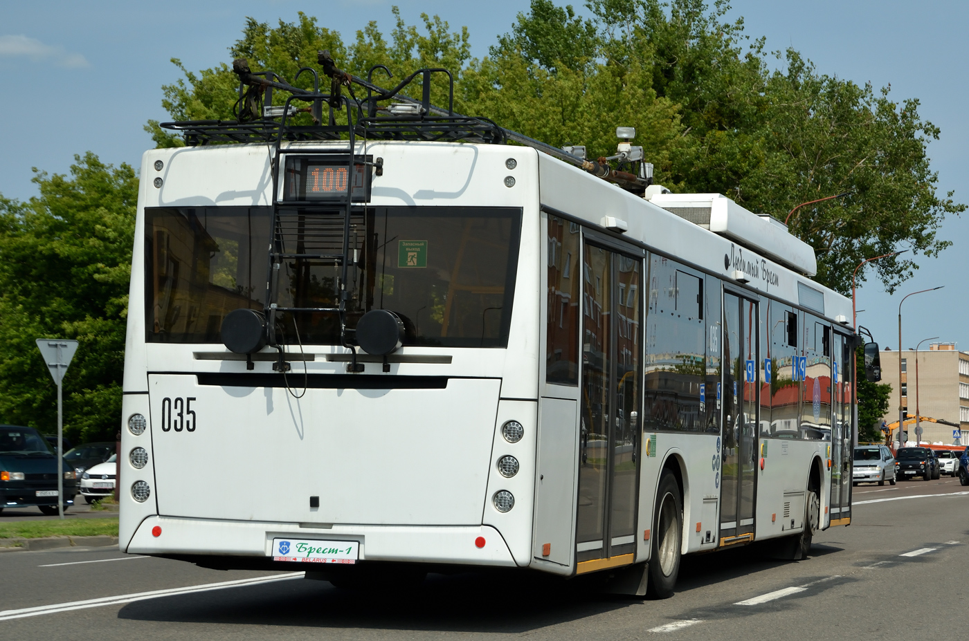 Брест, МАЗ-203Т70 № 035