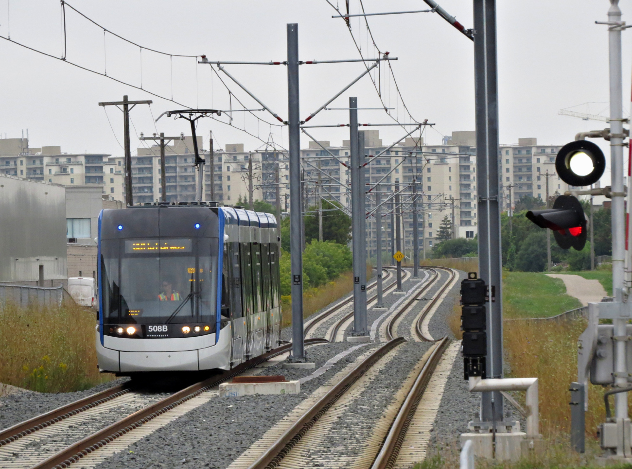 Waterloo - Kitchener, Bombardier Flexity Freedom č. 508; Waterloo - Kitchener — Tramway Lines and Infrastructure