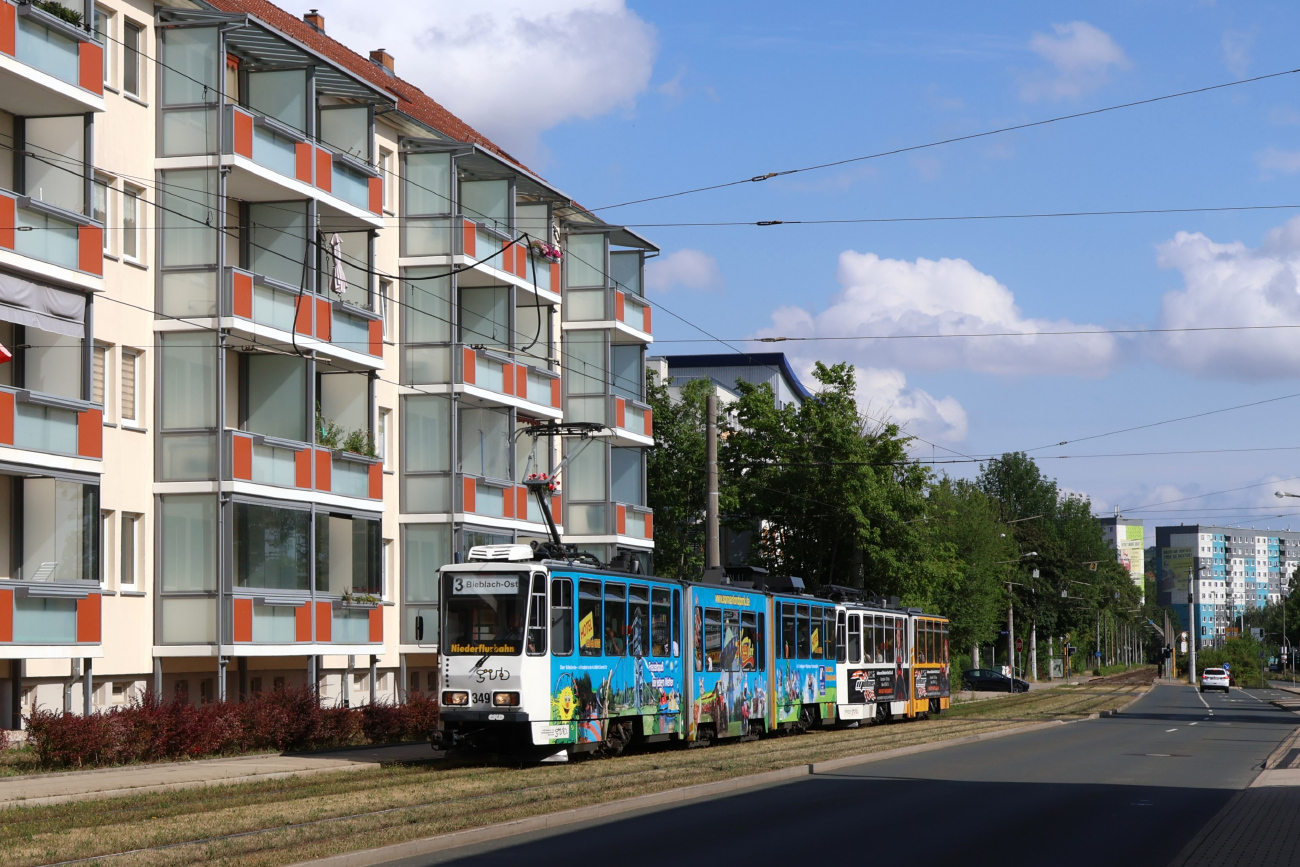 Гера, Tatra KTNF8 № 349