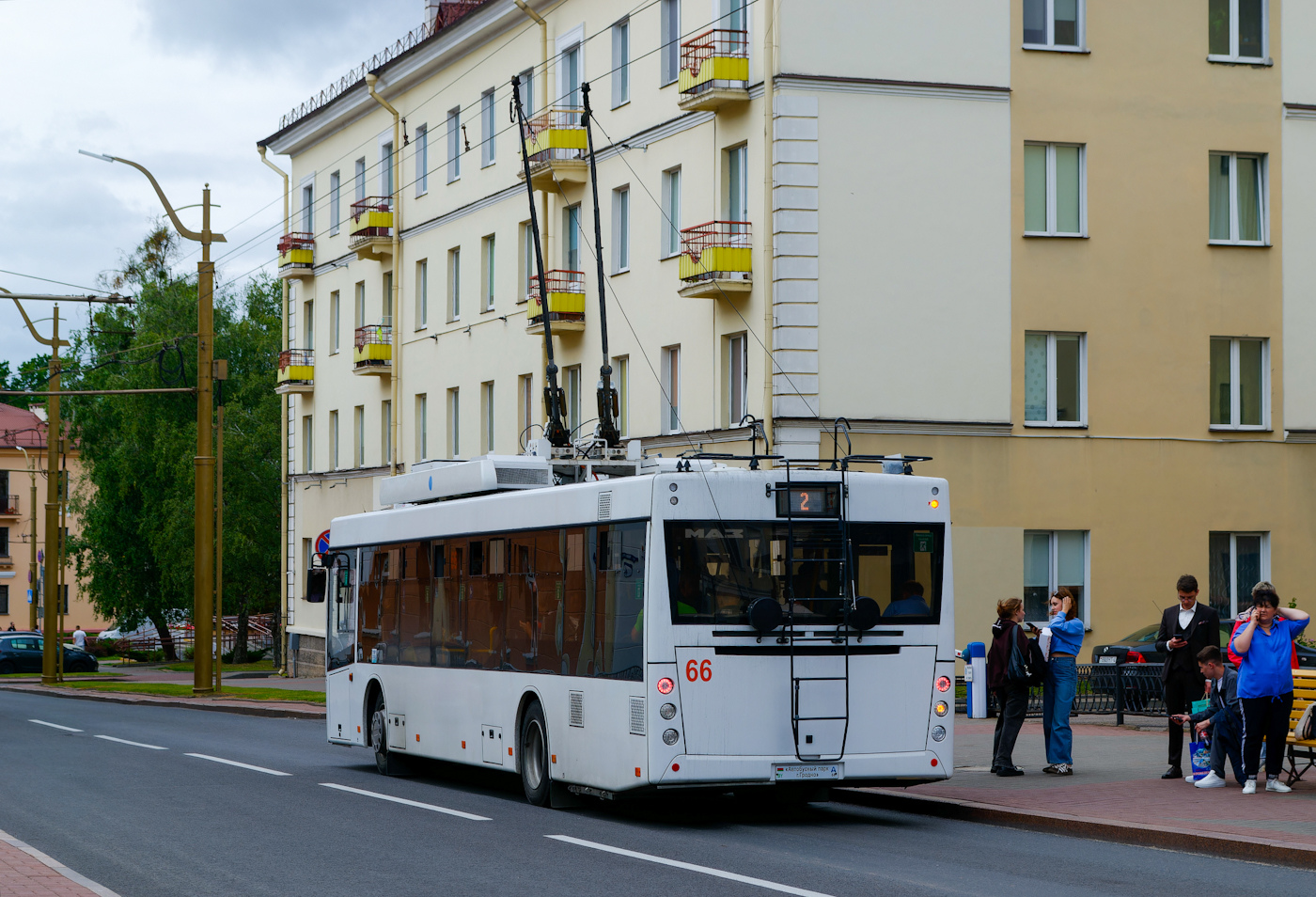 Hrodna, MAZ-203T20 № 66 Hrodna, MAZ-203T20 № 66