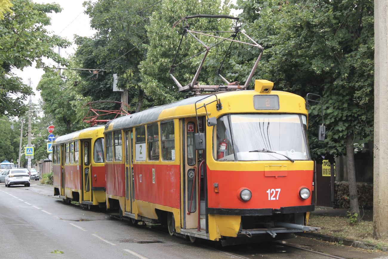 Краснодар, Tatra T3SU № 127