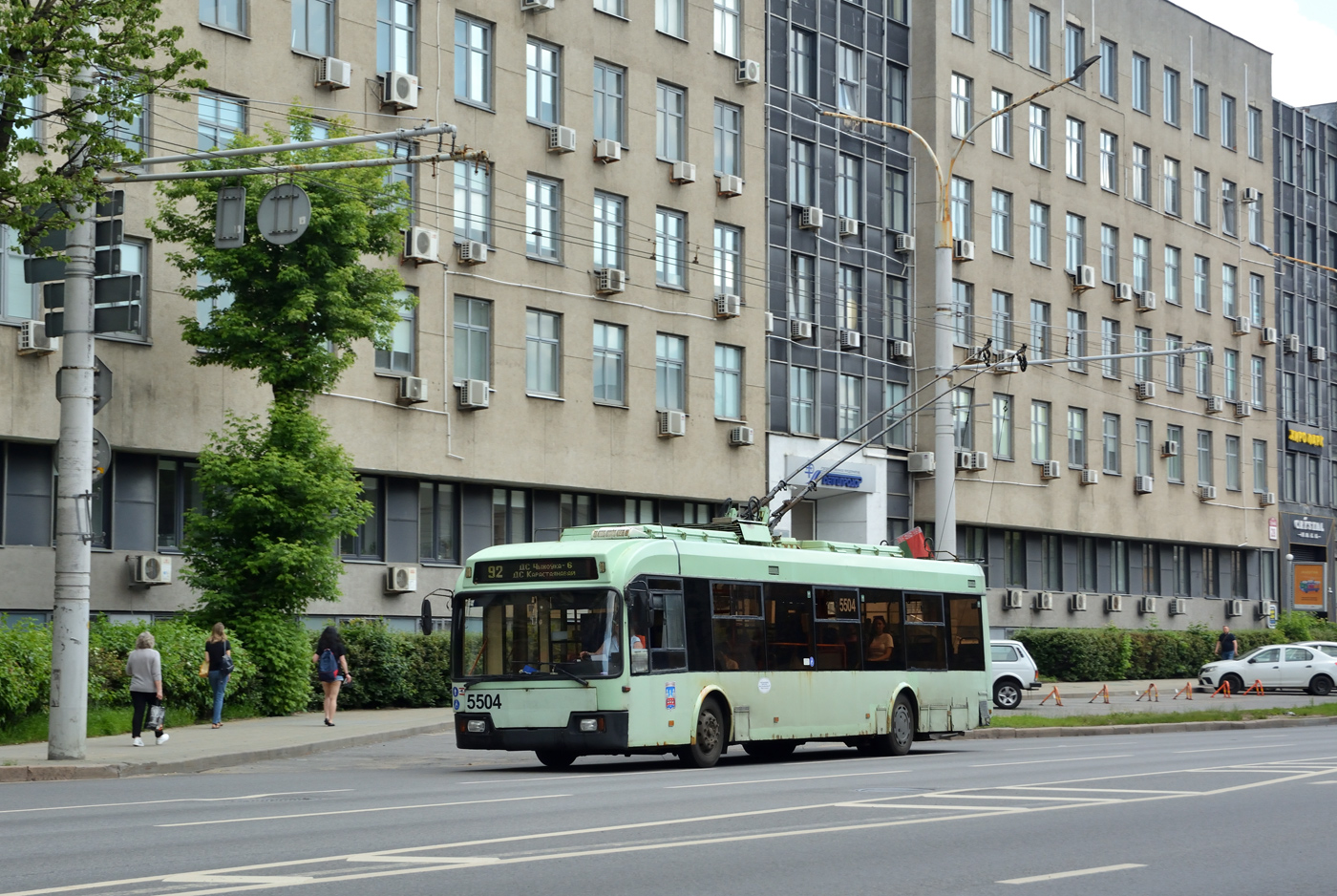 Минск, БКМ 321 № 5504