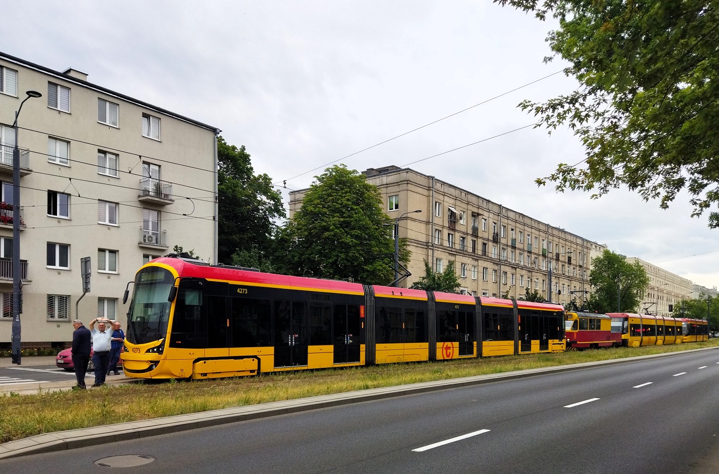 Варшава, Hyundai Rotem 140N № 4273; Варшава — Происшествия