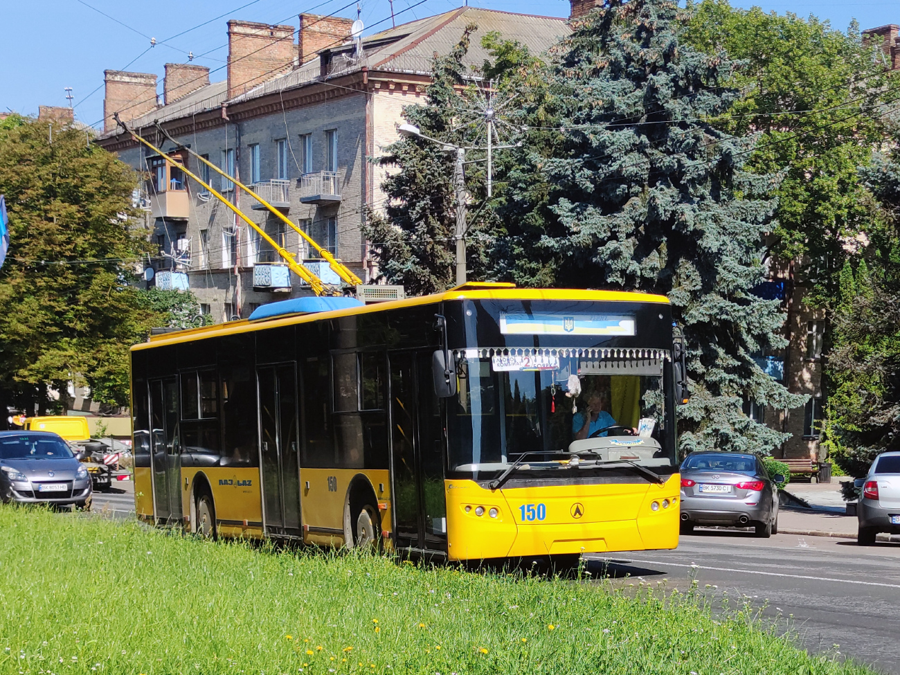 Ровно, ЛАЗ E183D1 № 150 Ровно, ЛАЗ E183D1 № 150