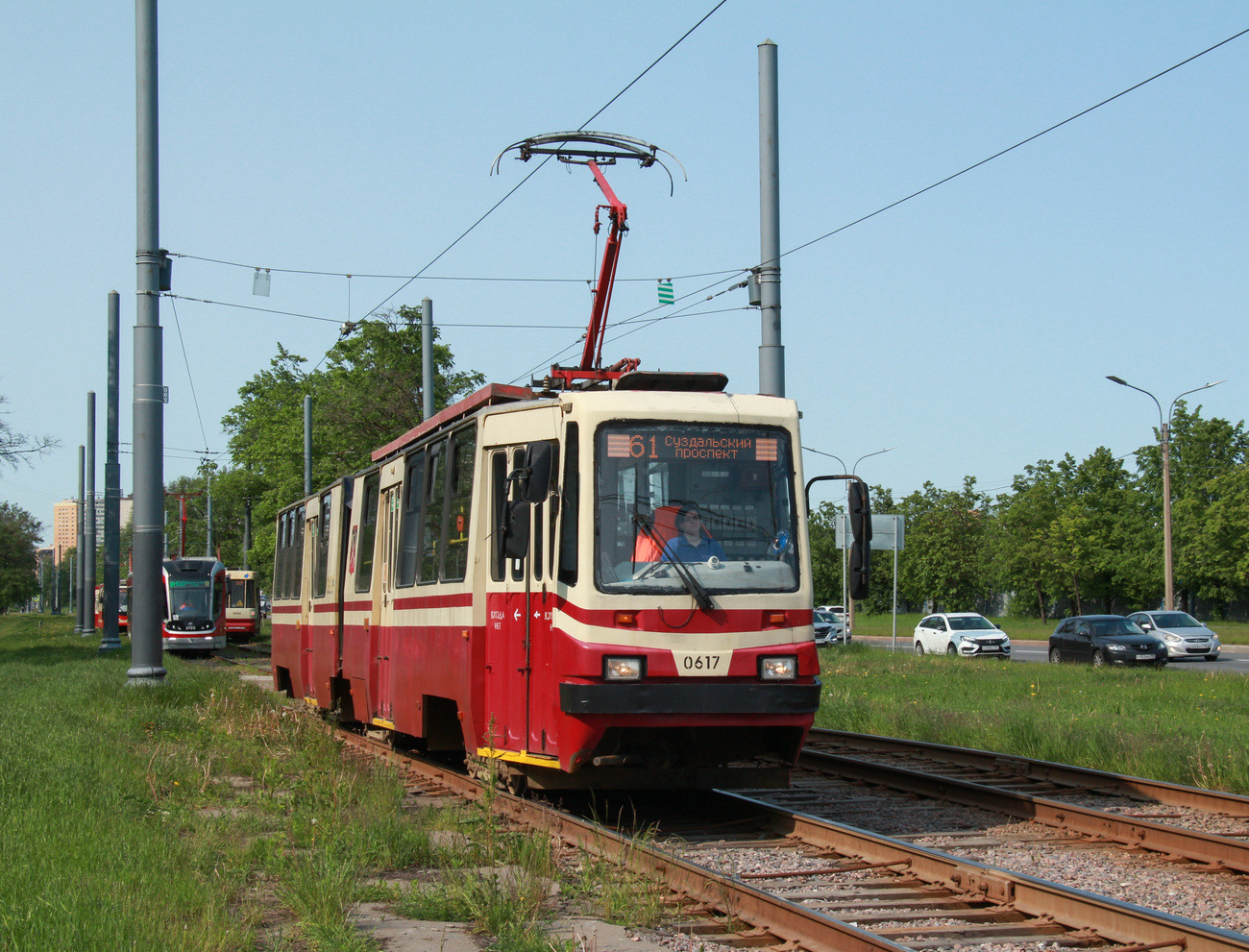Sankt Petersburg, LVS-86K Nr. 0617 Sankt Petersburg, LVS-86K Nr. 0617