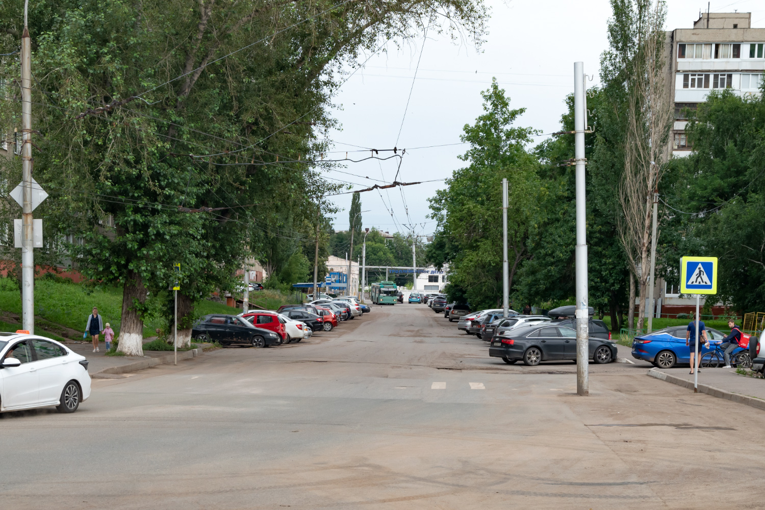 Уфа — Троллейбусная сеть — север