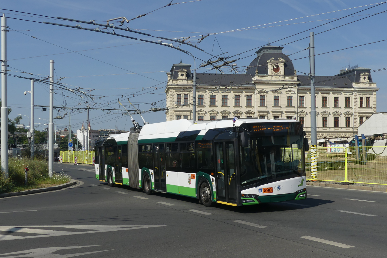 Plzeň, Škoda 27Tr Solaris IV nr. 590