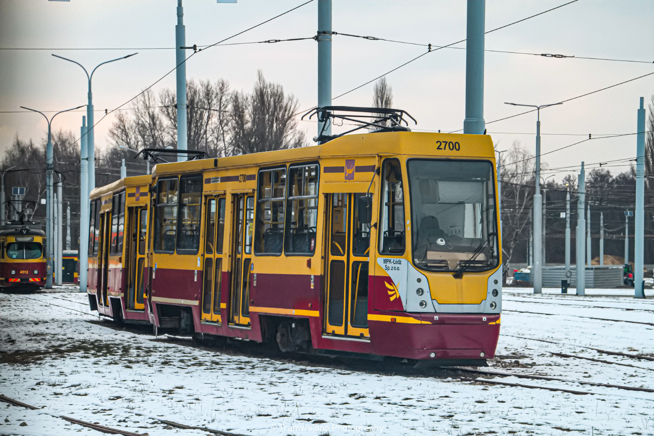 Лодзь, Konstal 805NaND № 2700