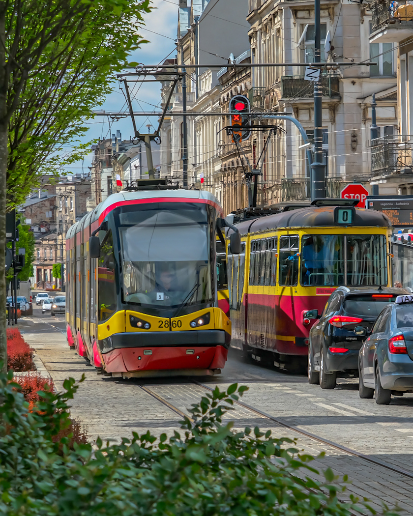 Lodz, PESA Tramicus 122N N°. 2860