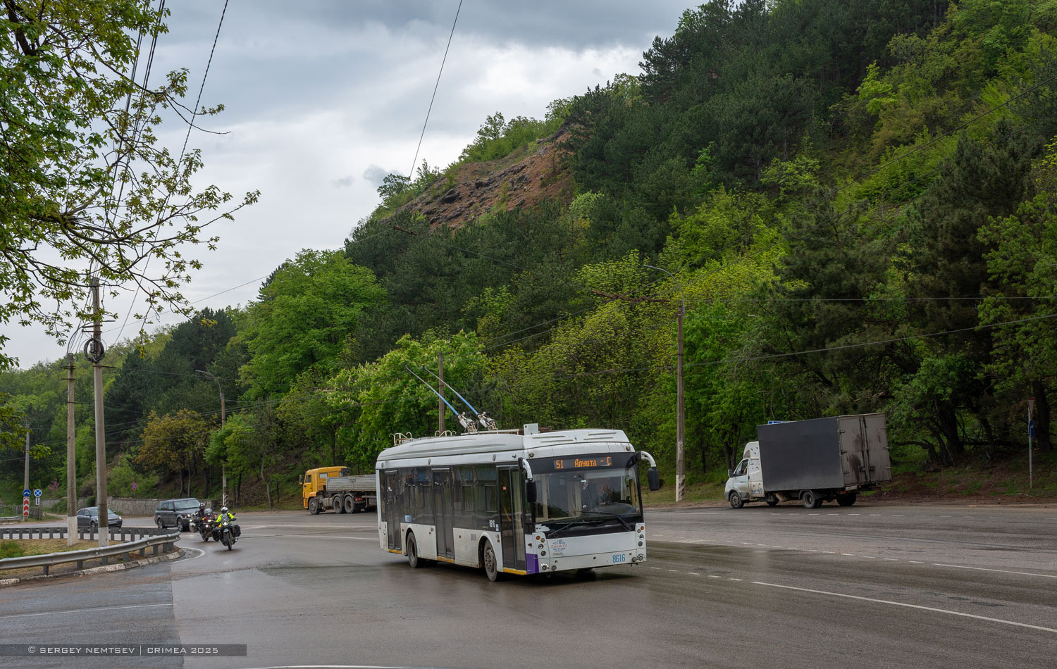 Krimin johdinauto, Trolza-5265.05 “Megapolis” # 8616