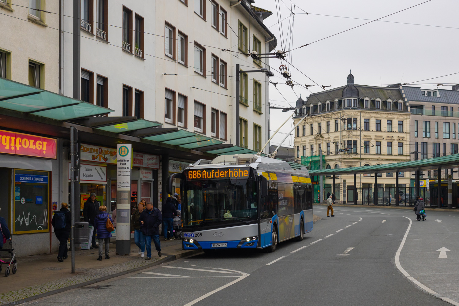 Solingen, Solaris Trollino IV 12 Kiepe # 205