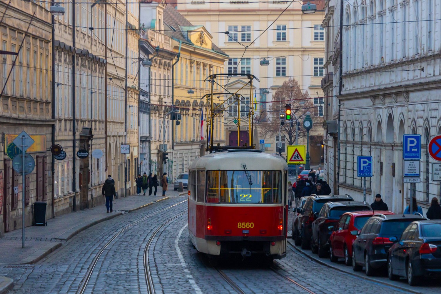 Прага, Tatra T3R.P № 8560