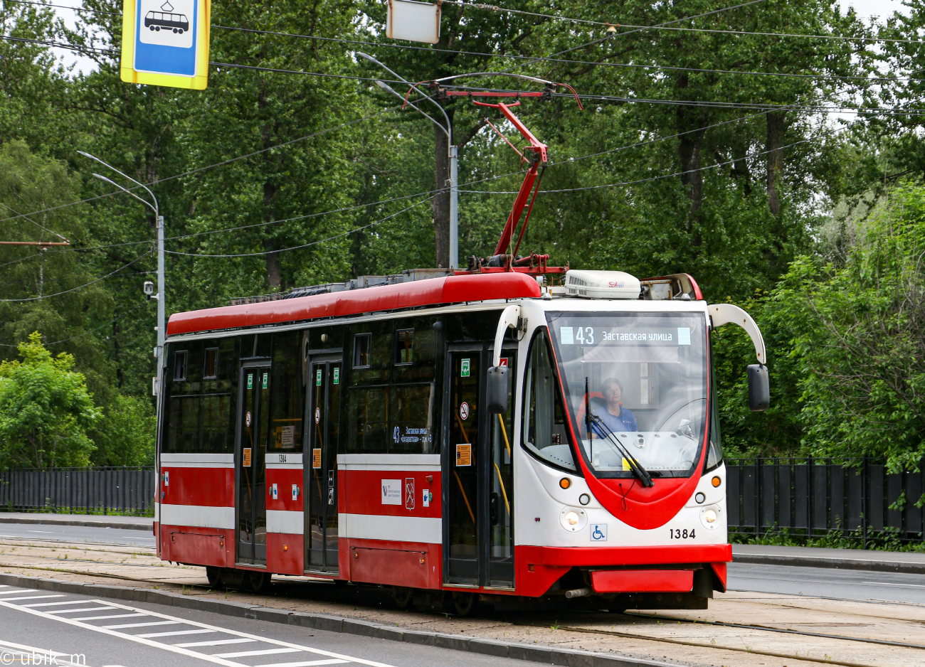 Санкт-Петербург, 71-134А (ЛМ-99АВН) № 1384