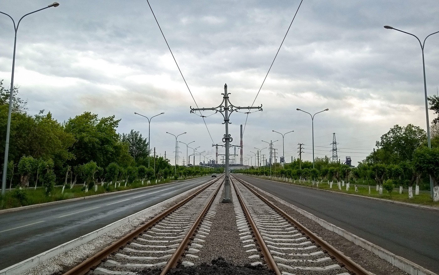 Temirtau — Tramway Lines and Infrastructure