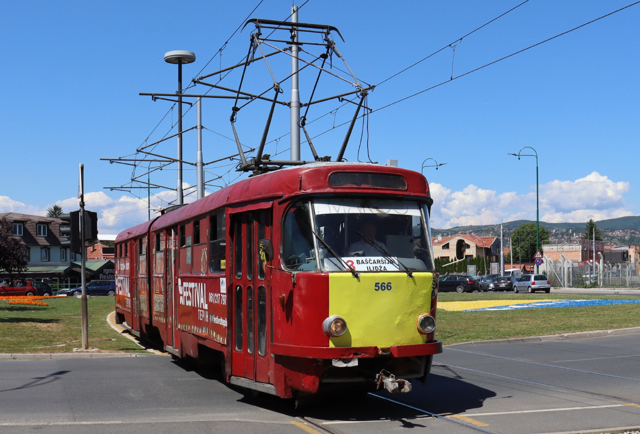 Сараево, Tatra K2YU № 566