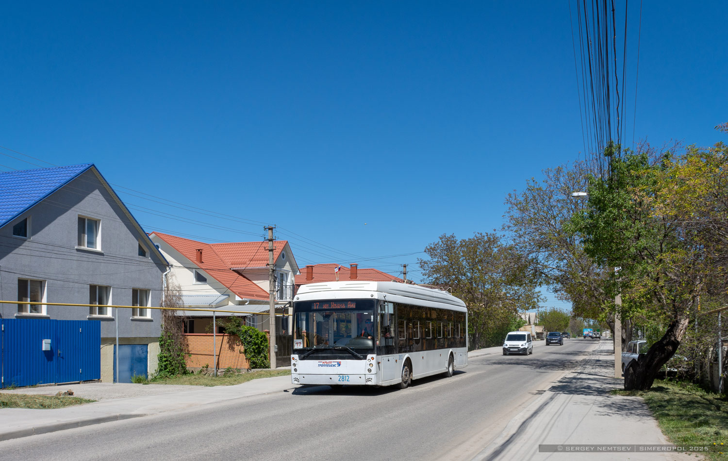 Крымский троллейбус, Тролза-5265.03 «Мегаполис» № 2812; Крымский троллейбус — Движение троллейбусов без КС (автономный ход)