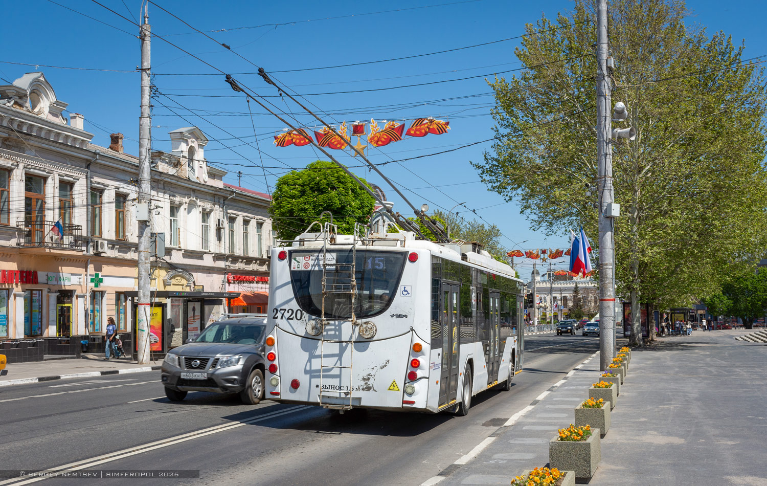 Крымский троллейбус, ВМЗ-5298.01 «Авангард» № 2720