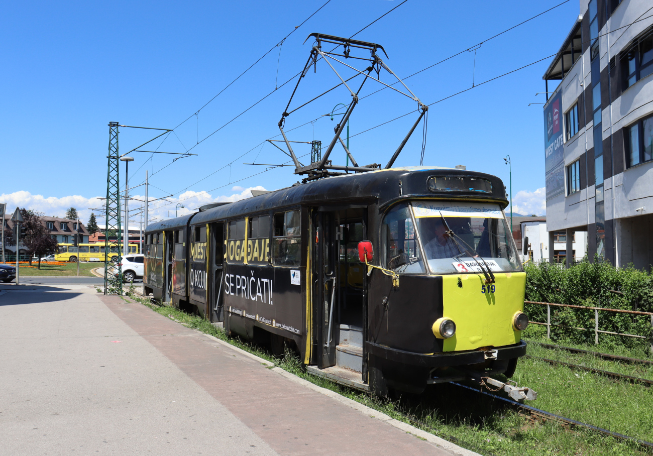 Сараево, Tatra K2YU № 519