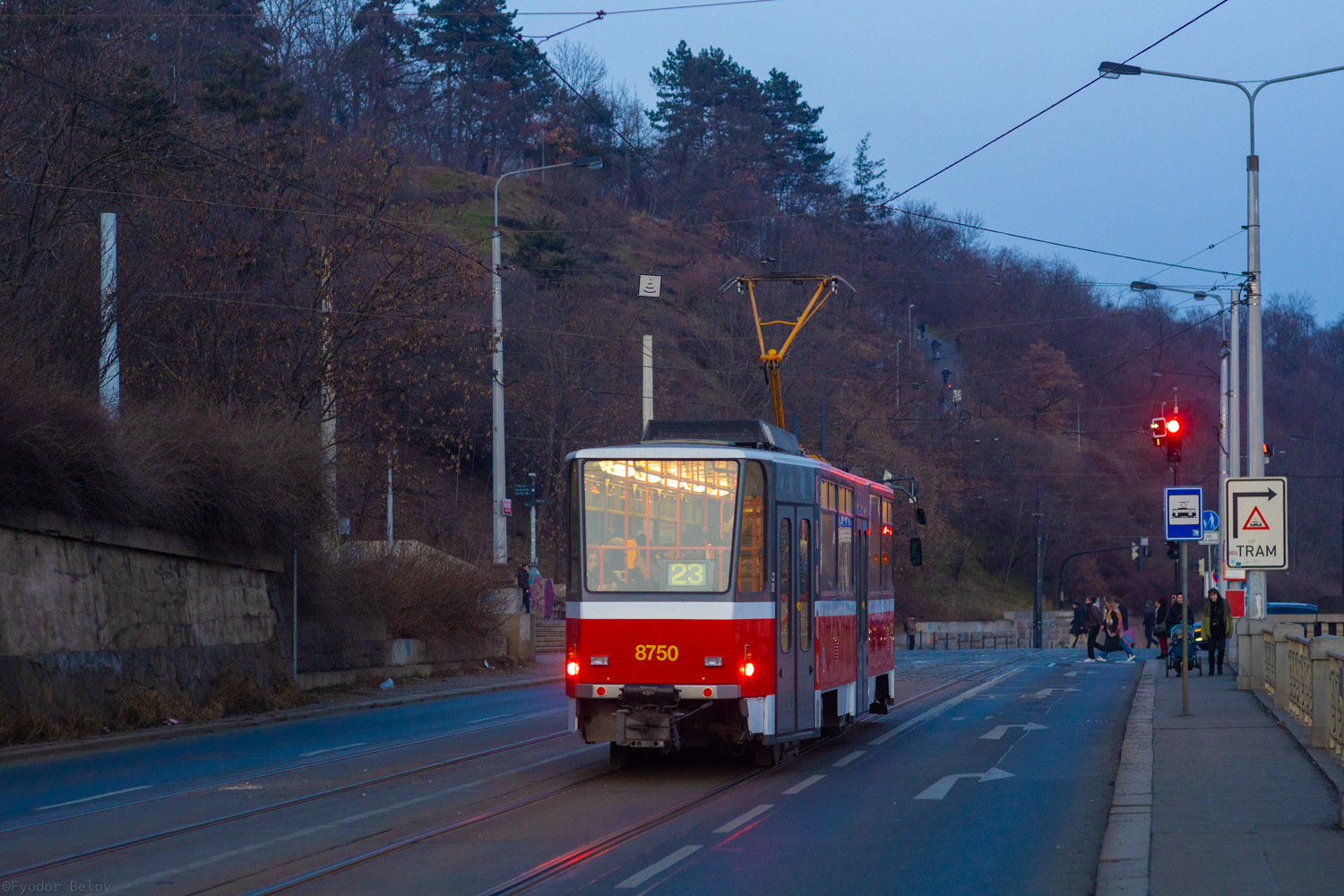 Prague, Tatra T6A5 Br. 8750