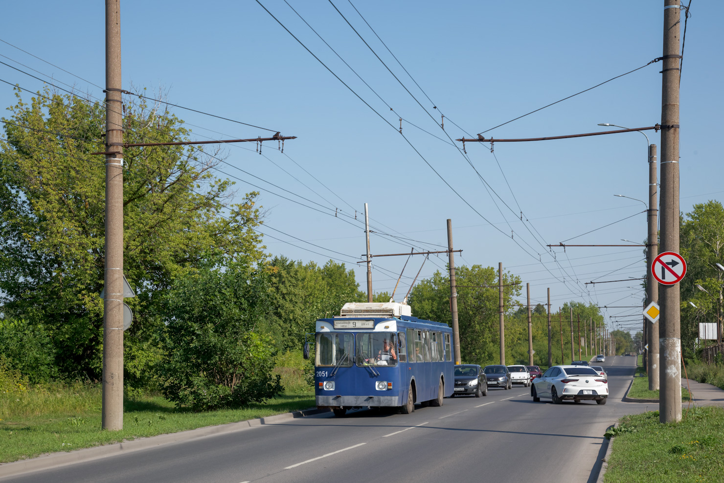 Рязань, ЗиУ-682ГМ1 (с широкой передней дверью) № 2051