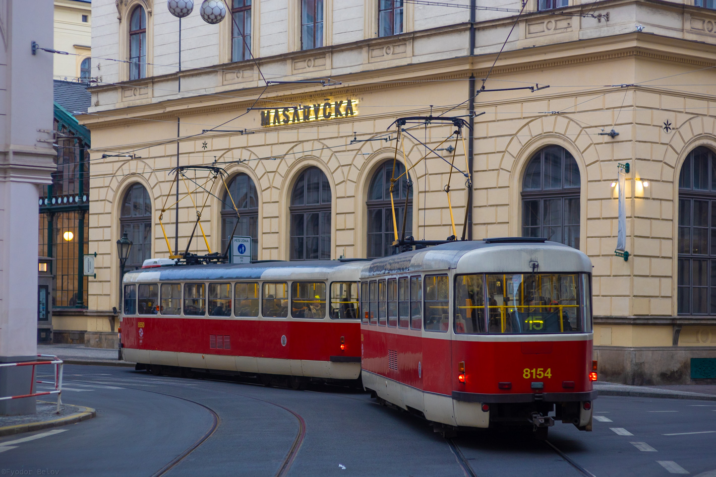 Прага, Tatra T3R.PV № 8154
