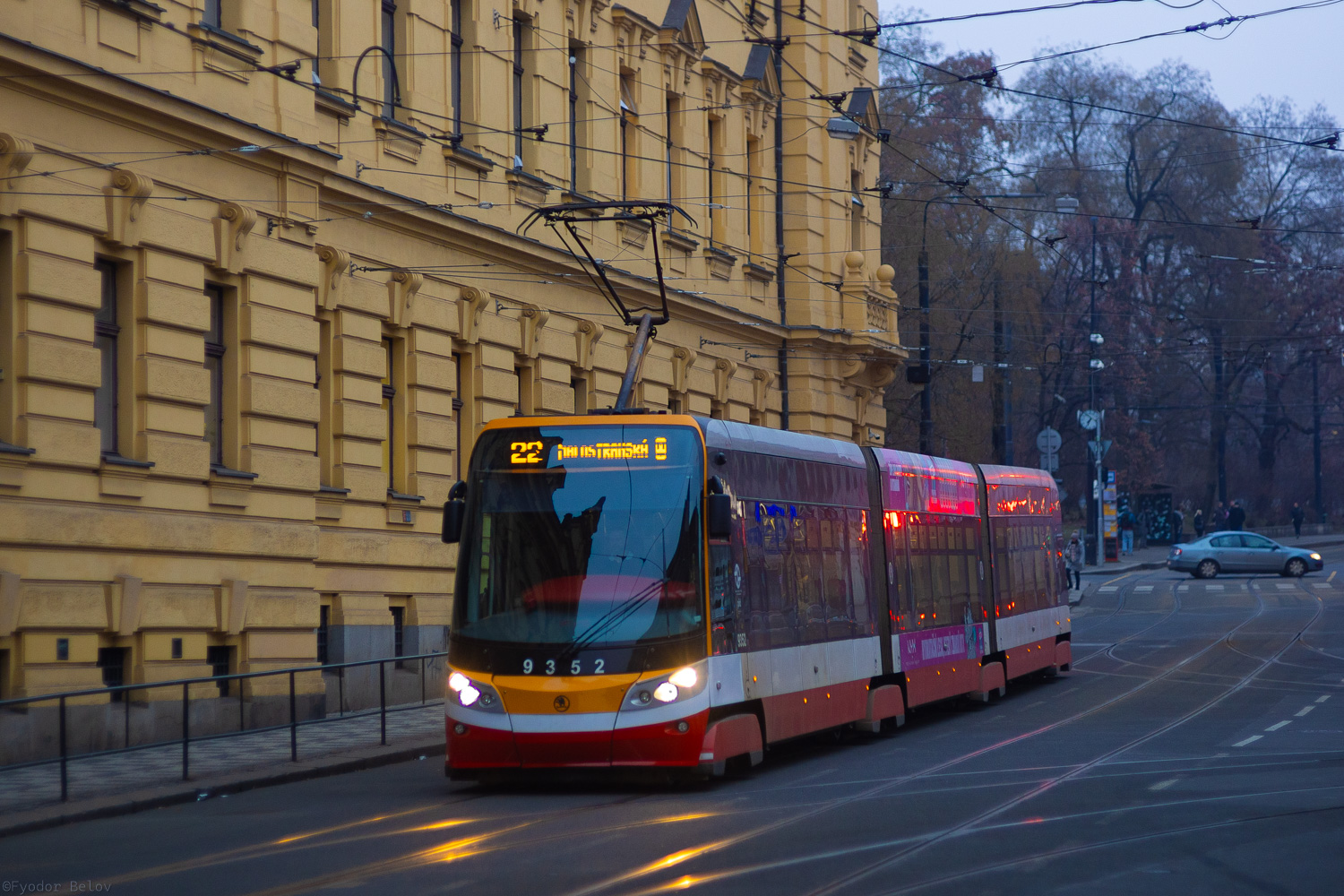 Прага, Škoda 15T4 ForCity Alfa Praha № 9352