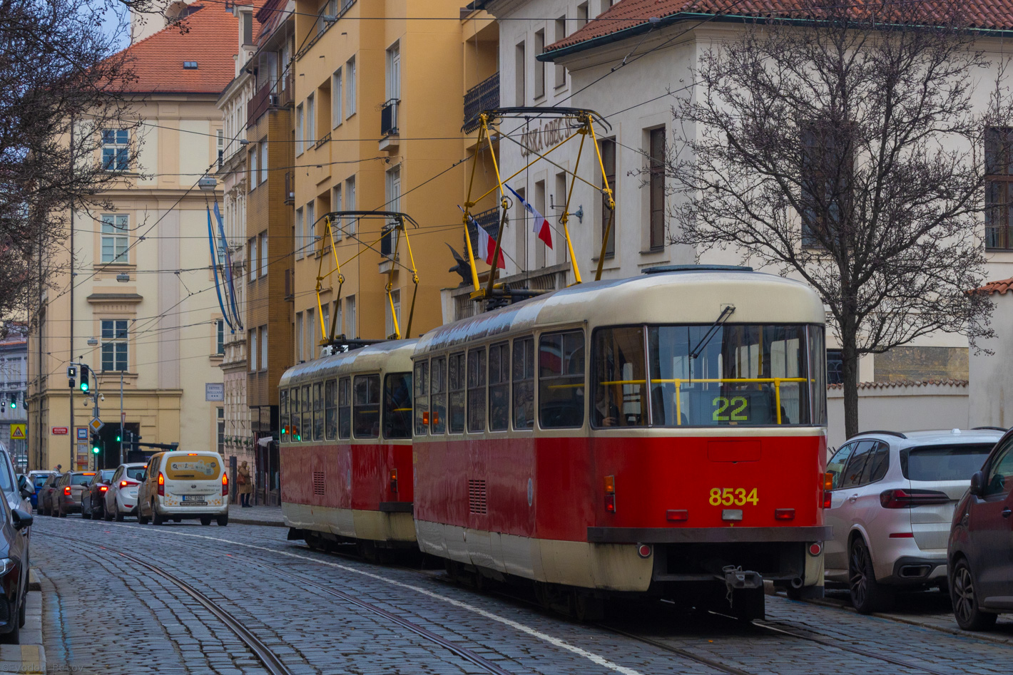 Прага, Tatra T3R.P № 8534