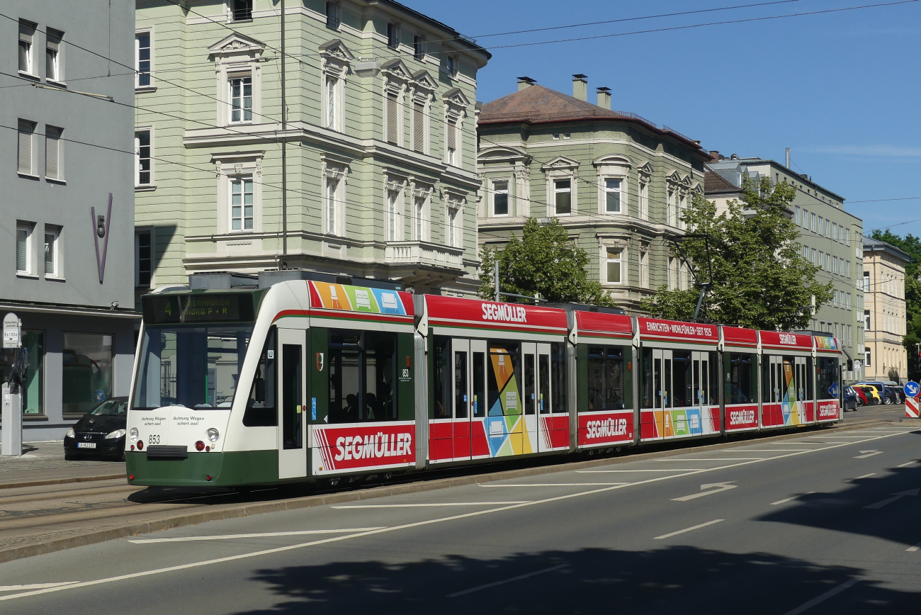 Аугсбург, Siemens Combino NF8 № 853