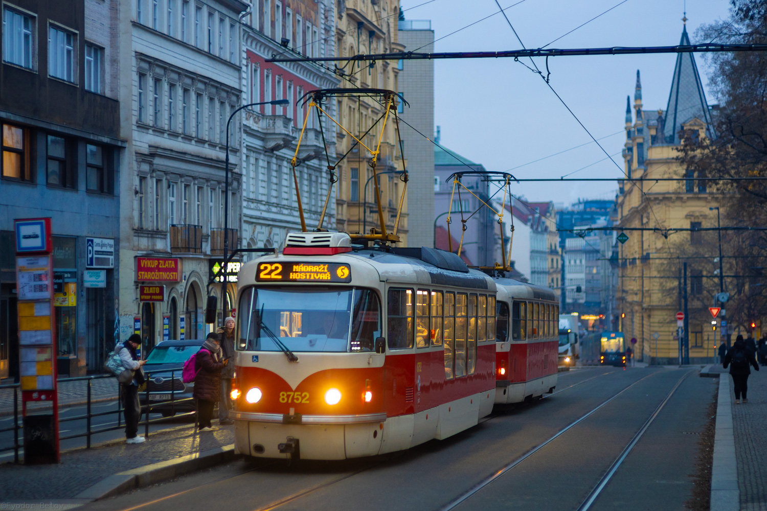 Praha, Tatra T3R.PLF № 8752