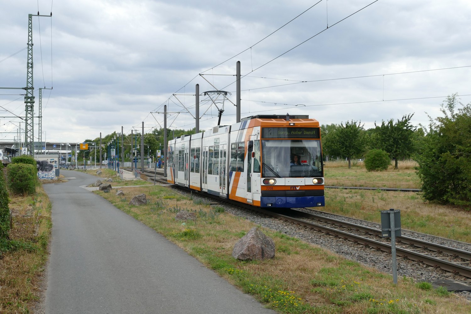 Rhein-Neckar, Duewag 6MGT № 2208