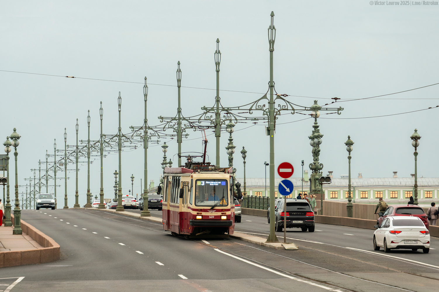 Санкт-Петербург, ТС-77 № 3619