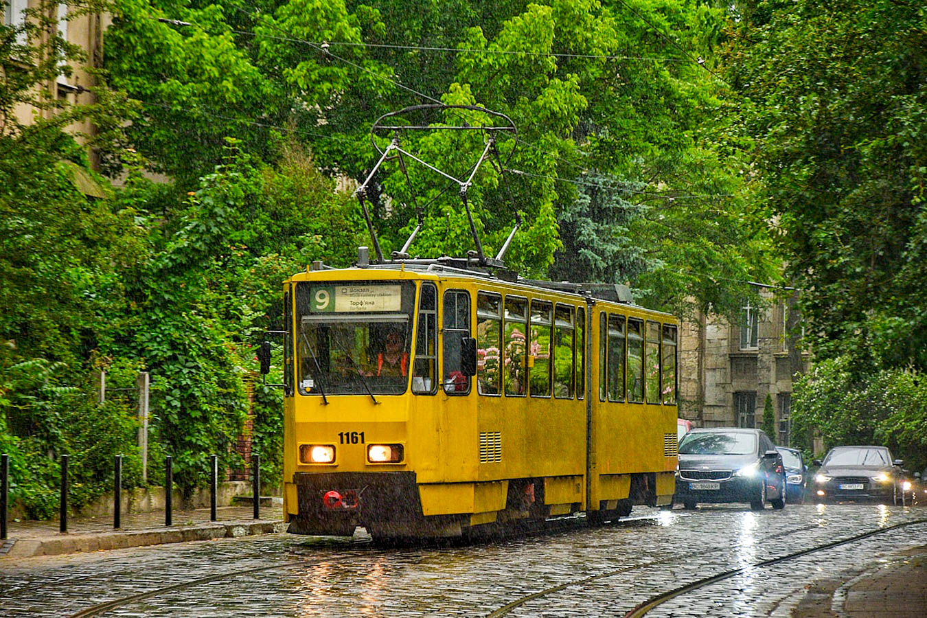 Львов, Tatra KT4D № 1161