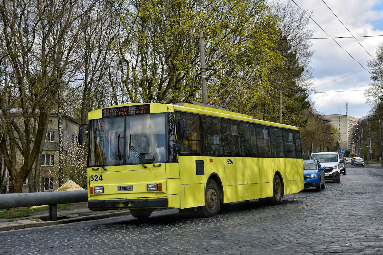 Lviv, Škoda 14Tr02/6 # 524