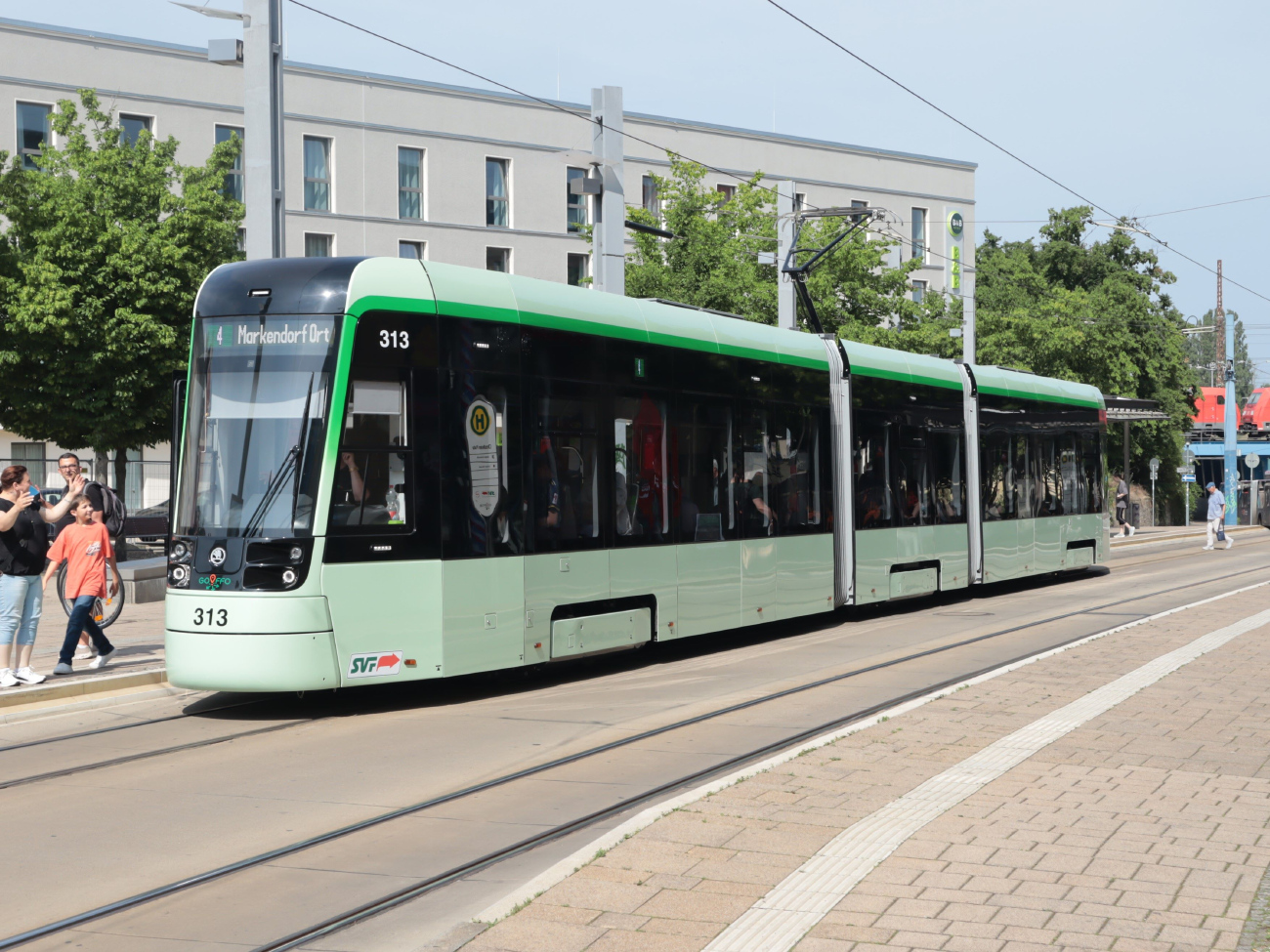Frankfurt an der Oder, Škoda 46T ForCity Plus Nr. 313