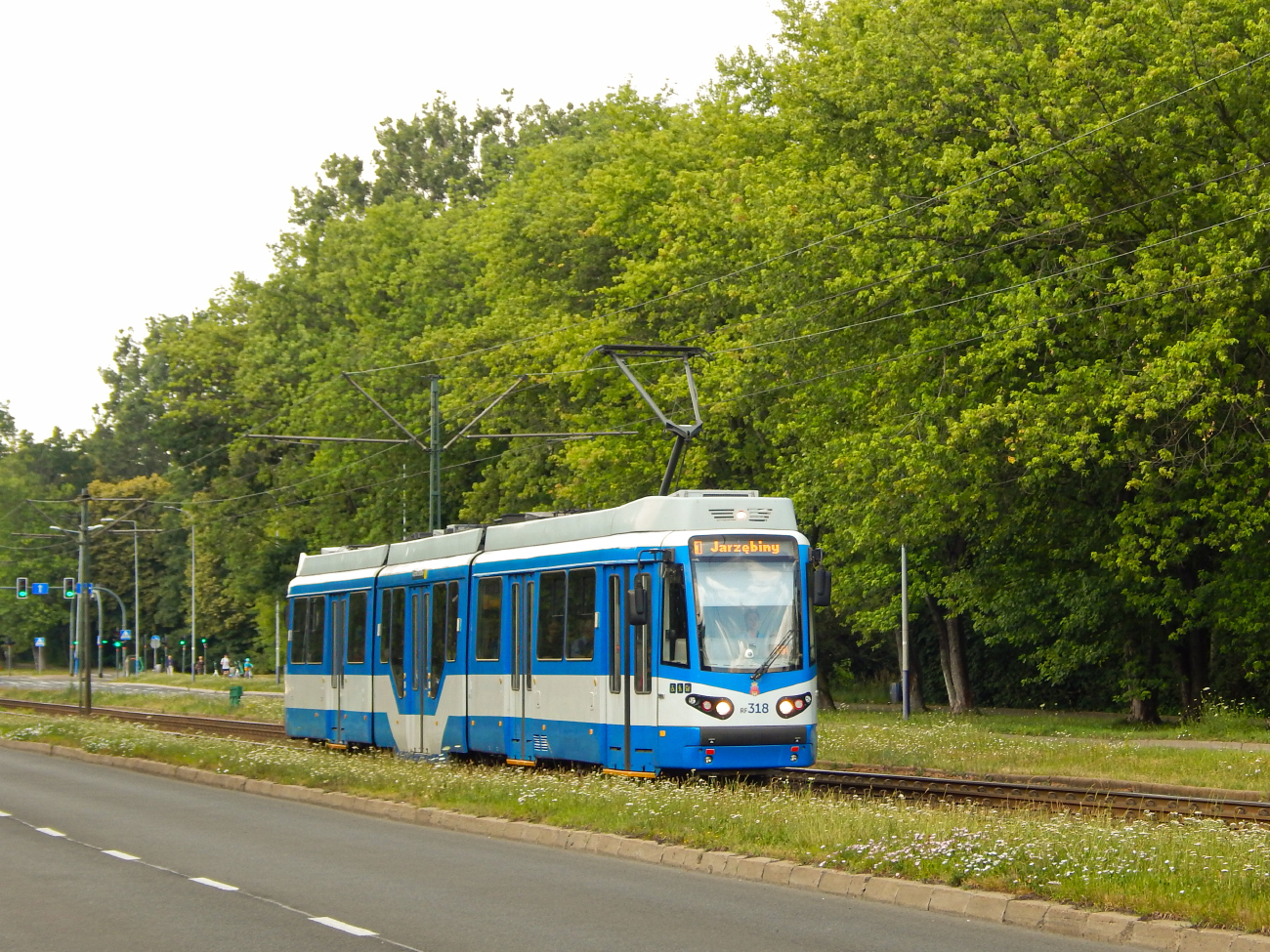 Краков, Duewag/MPK GT8N № RF318