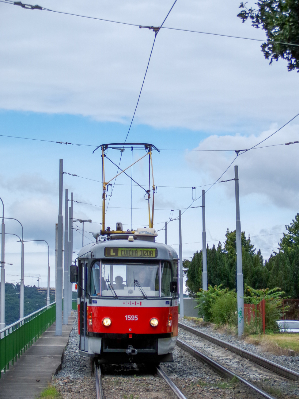 Брно, Tatra T3P № 1595