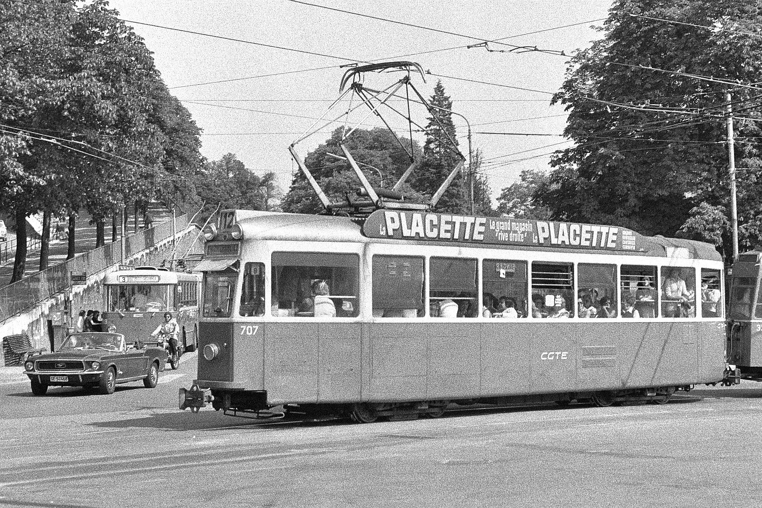 Женева, SWP/SAAS Be 4/4 № 707 Женева, SWP/SAAS Be 4/4 № 707