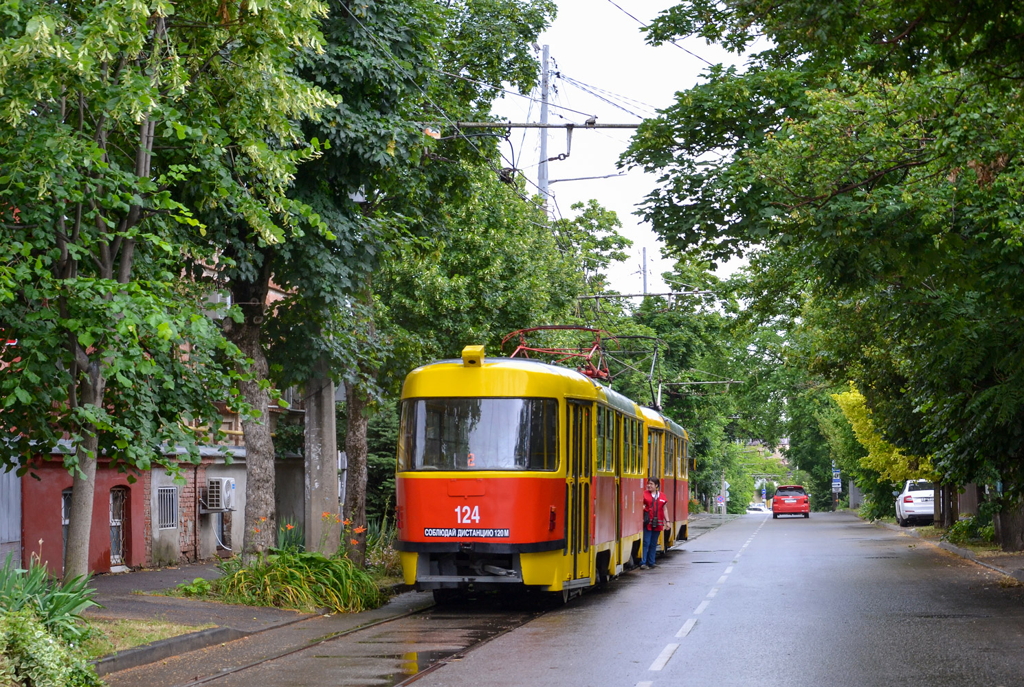 Краснодар, Tatra T3SU № 124